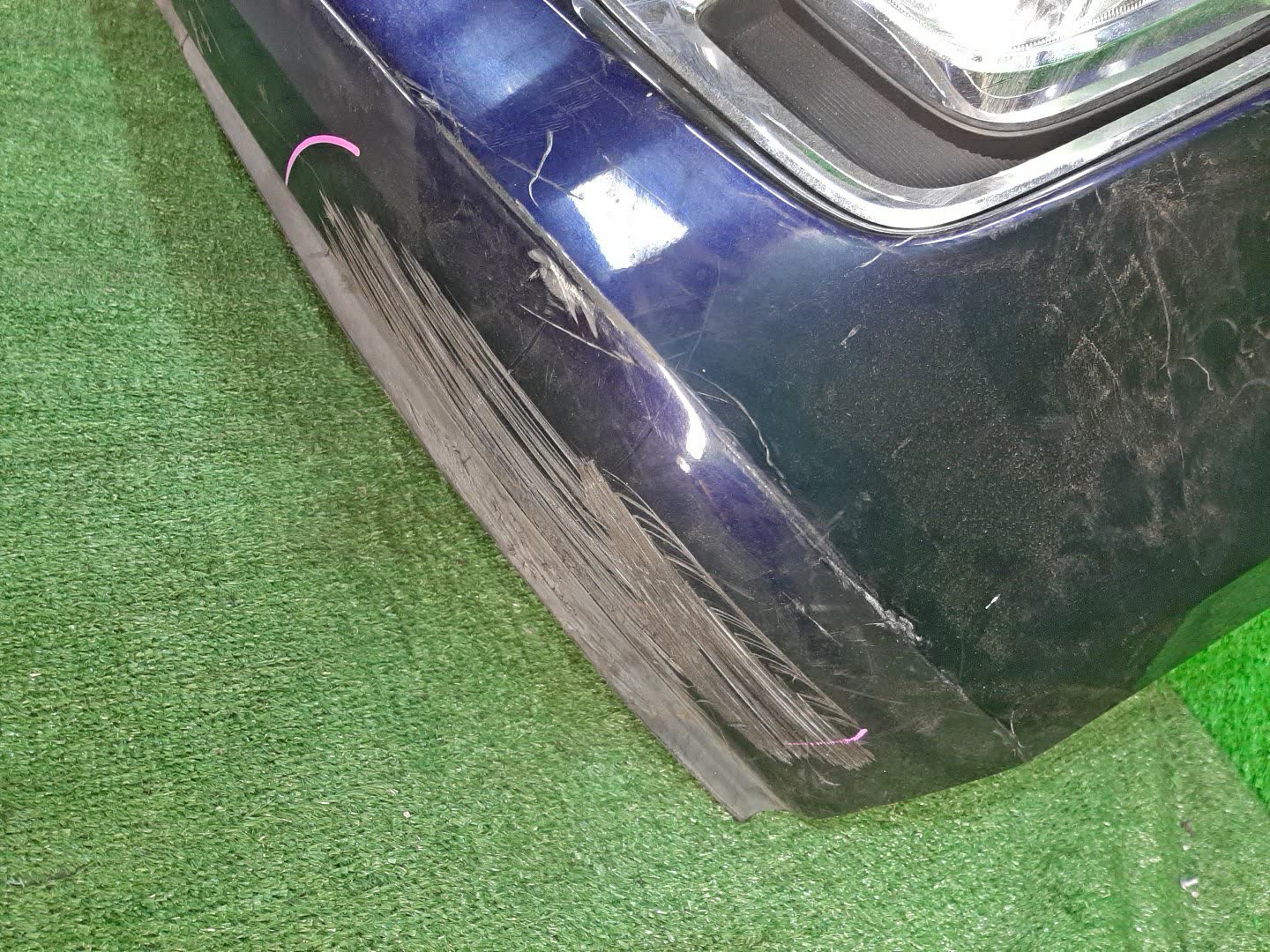 Бампер передний MAZDA MPV LY3P 2418 5 ракурс Бампер передний MAZDA MPV LY3P 2418 5 ракурс