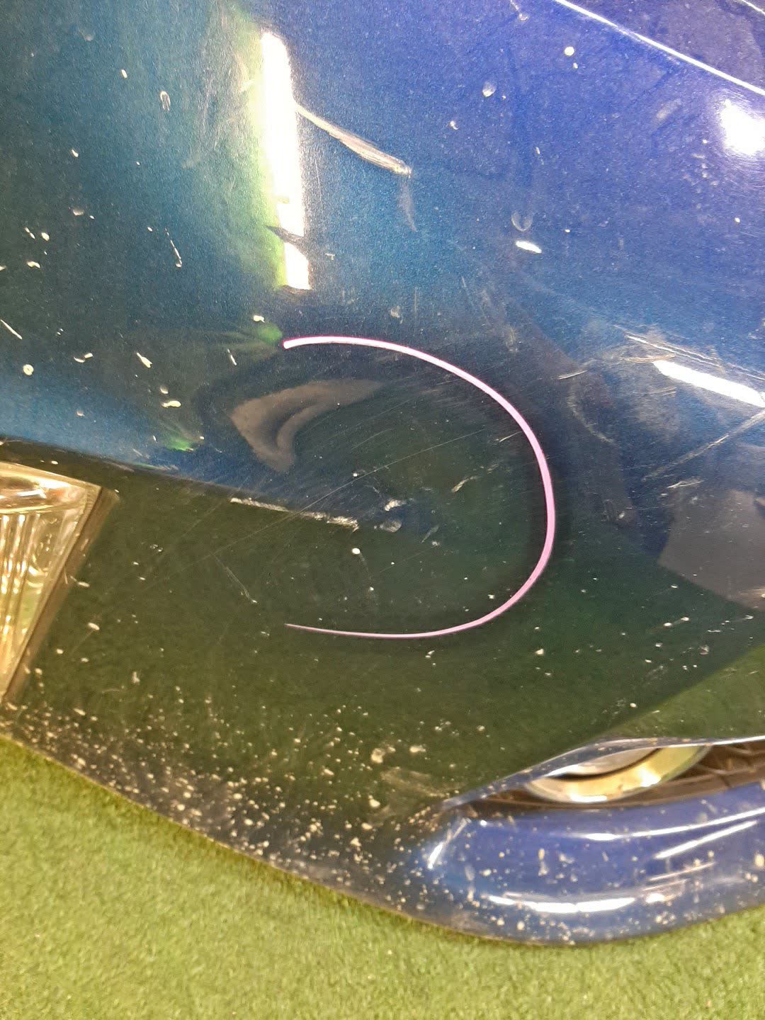 Бампер передний TOYOTA PRIUS ALPHA ZVW41W, ZVW40W 7528 3 ракурс