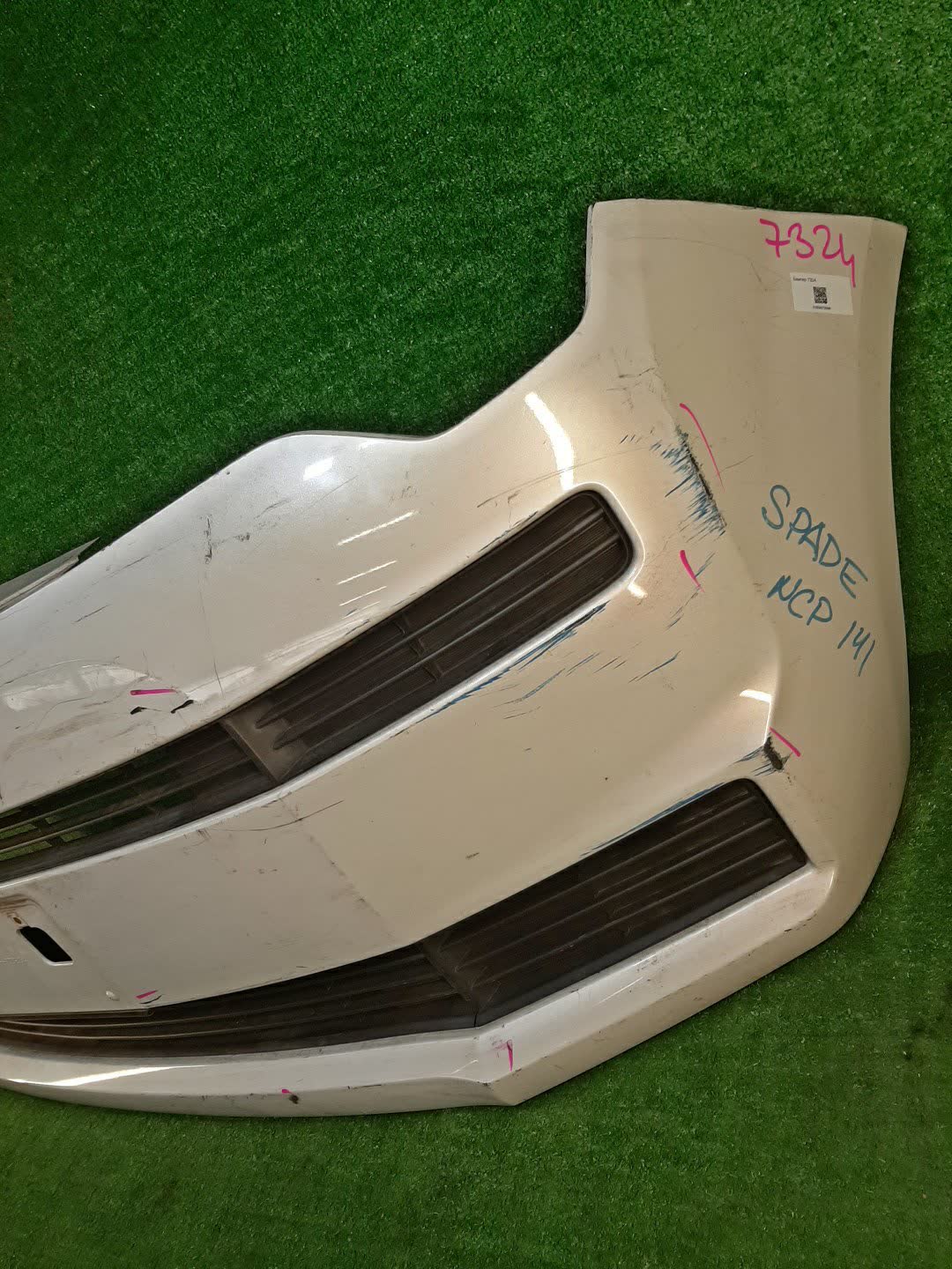 Бампер передний TOYOTA SPADE NSP141 7324 4 ракурс