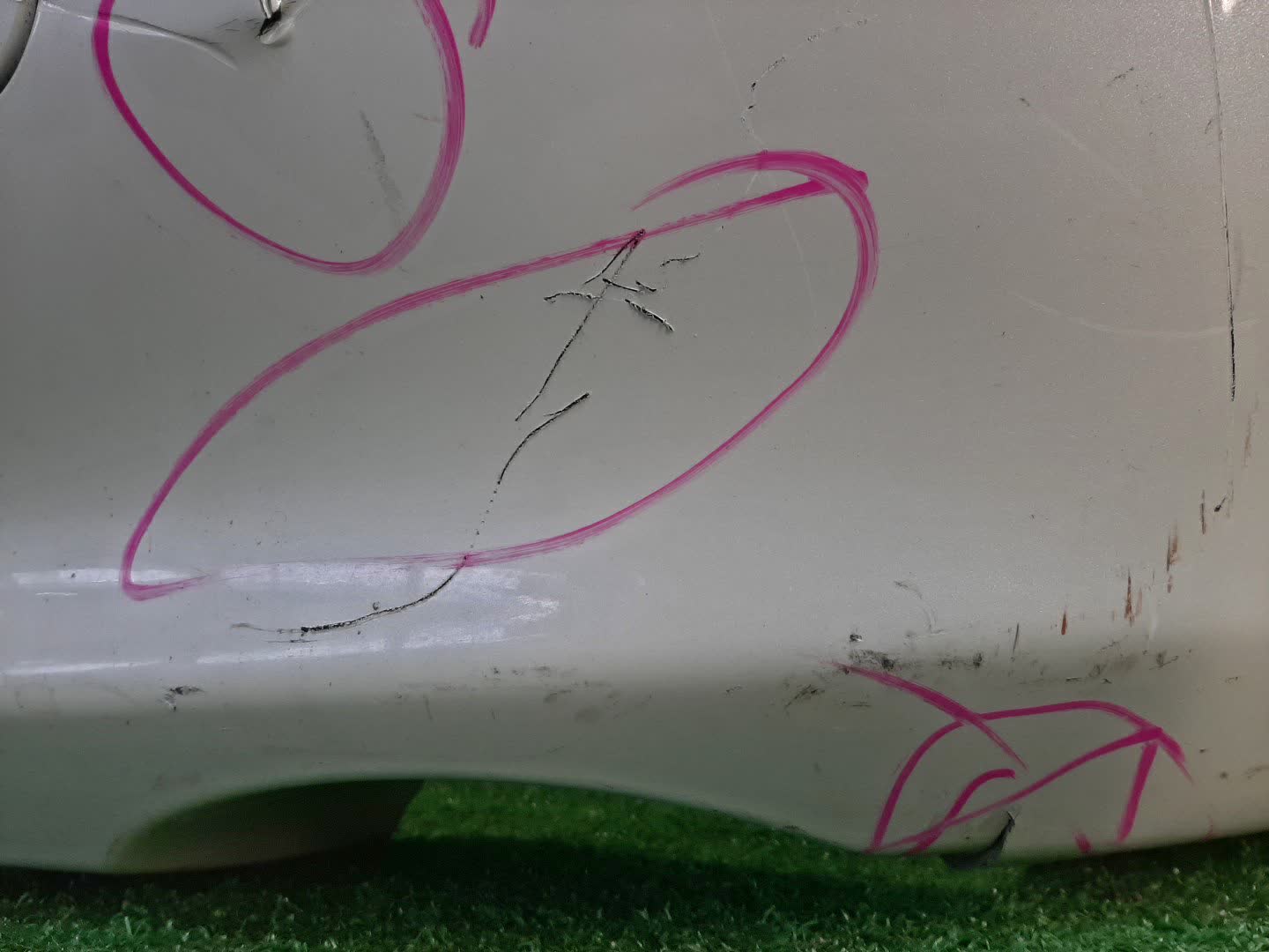 Бампер задний MITSUBISHI LANCER, GALANT FORTIS CY4A, CY2A, CY3A, CY6A 7997 4 ракурс