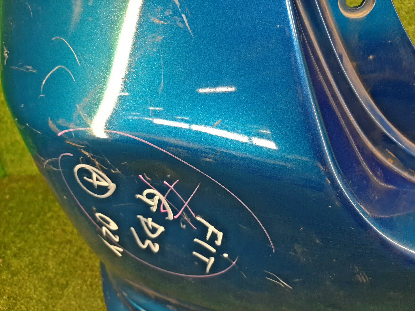 Бампер задний HONDA FIT, JAZZ GD2, GD3, GD4, GD1 9861 4 ракурс
