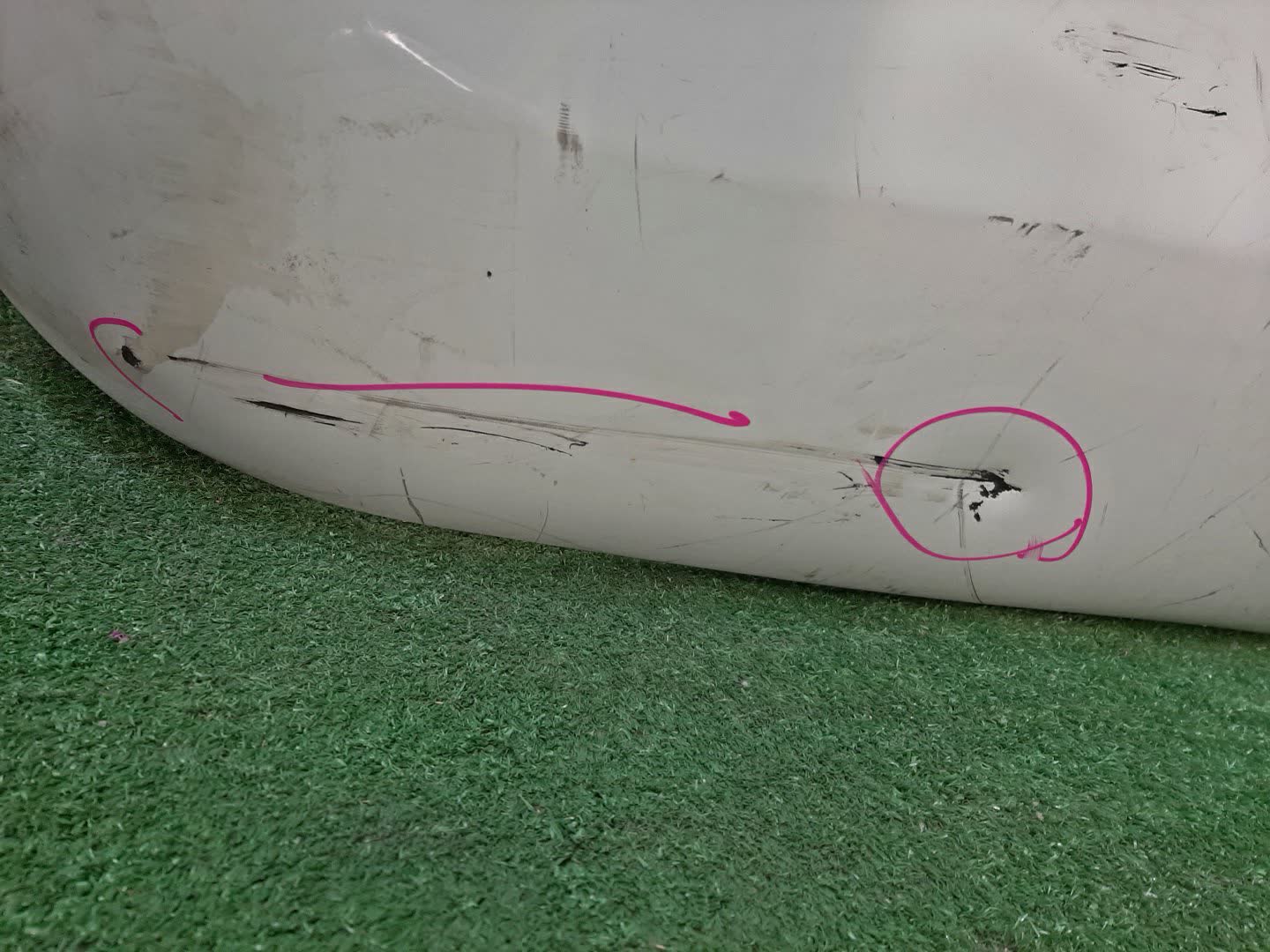 Бампер задний TOYOTA CAMRY, ALTIS AHV40, GSV40, ACV40, ACV45, ACV40N, ACV45N 0111 5 ракурс