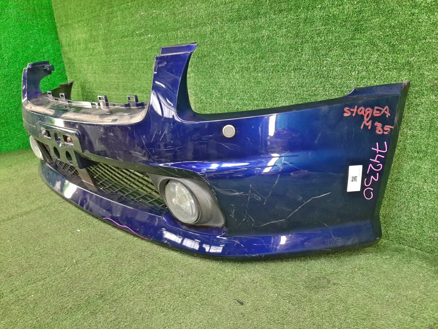 Бампер передний NISSAN STAGEA M35 74230 2 ракурс