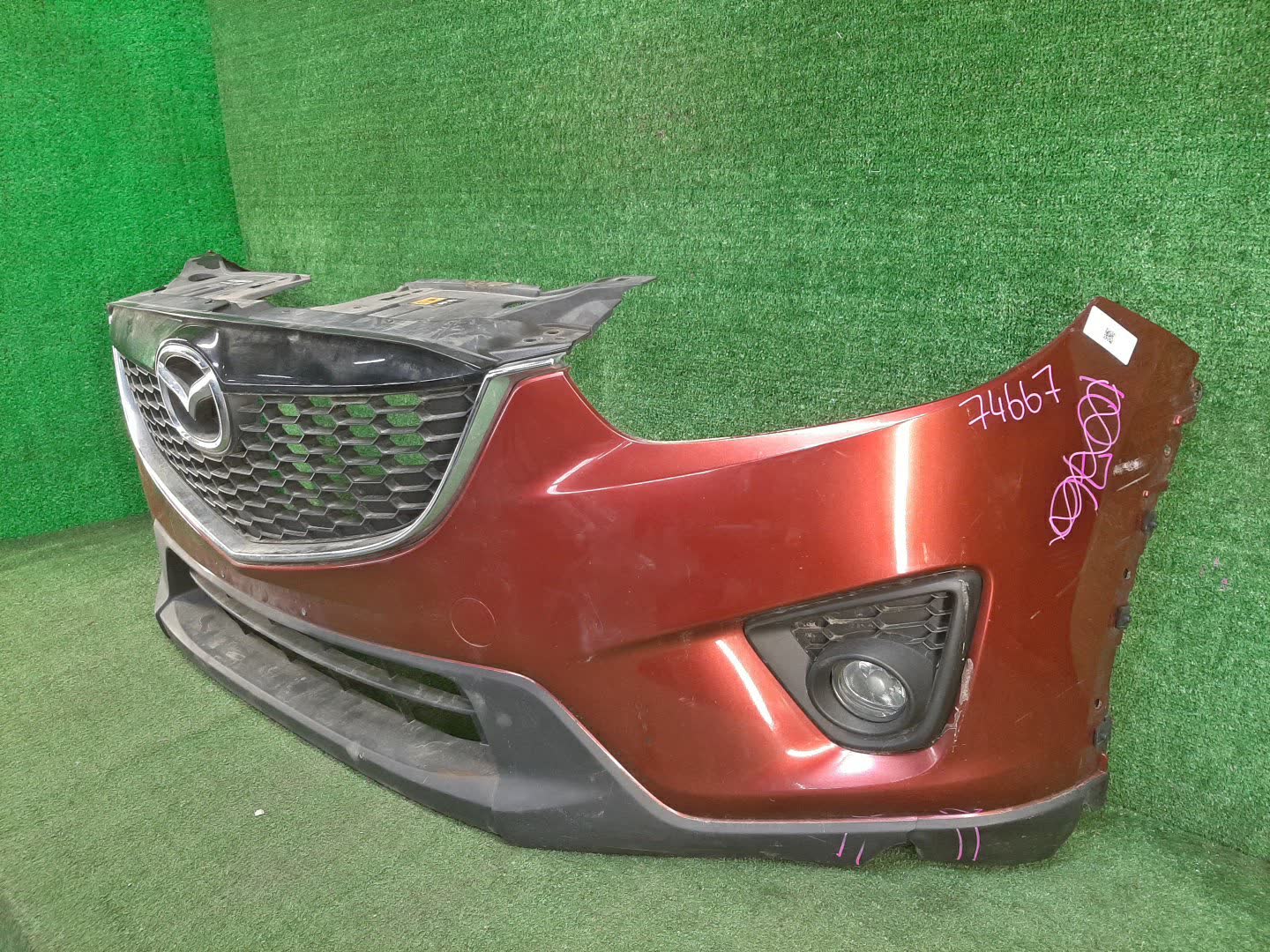 Бампер передний MAZDA CX-5 KE5AW, KE5FW, KEEAW, KEEFW, KE2AW, KE2FW 74667 2 ракурс