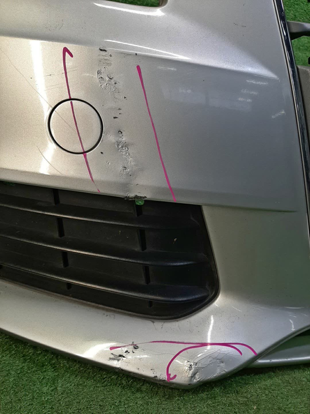 Бампер передний AUDI A4 8K2, B8, 8K5 K0807105A 4 ракурс