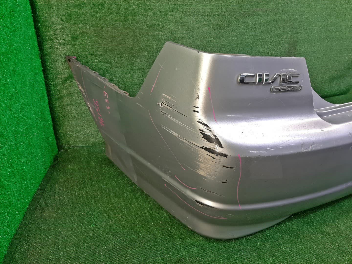 Бампер задний HONDA CIVIC, CIVIC FERIO ES1, ES2, ES3, ES9, ET2 76156 3 ракурс