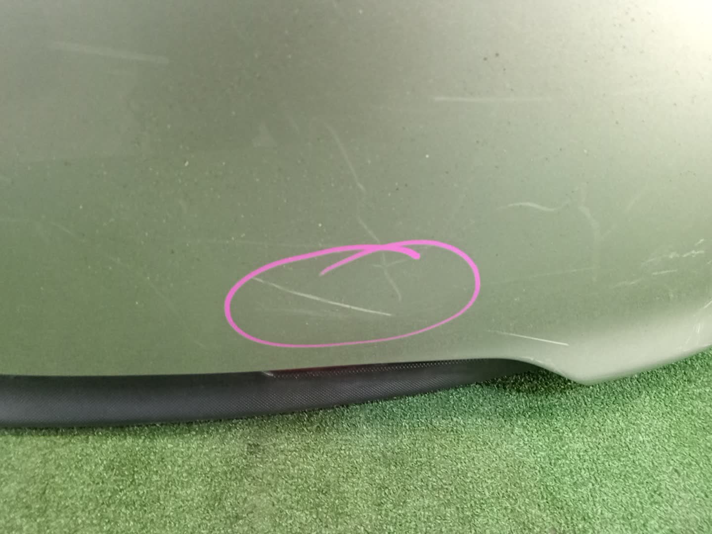 Бампер задний TOYOTA BLADE AZE156H, AZE154H 81015 4 ракурс Бампер задний TOYOTA BLADE AZE156H, AZE154H 81015 4 ракурс