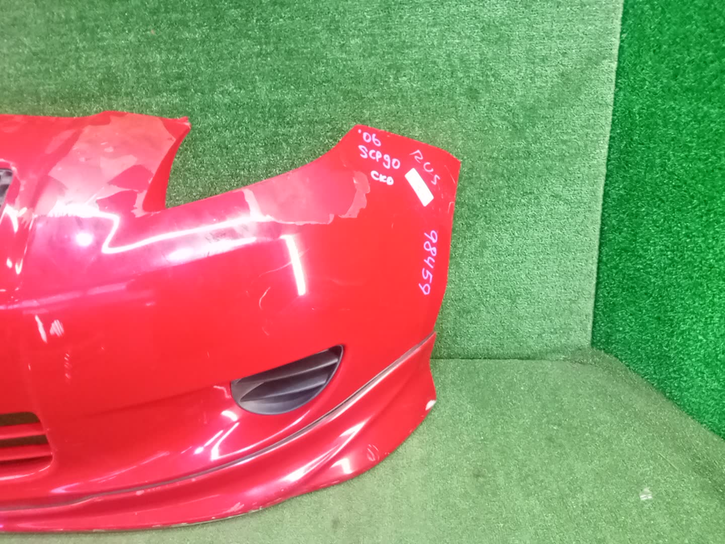 Бампер передний TOYOTA VITZ, YARIS NCP96, SCP90, KSP90, NCP95, NCP91 82459 2 ракурс