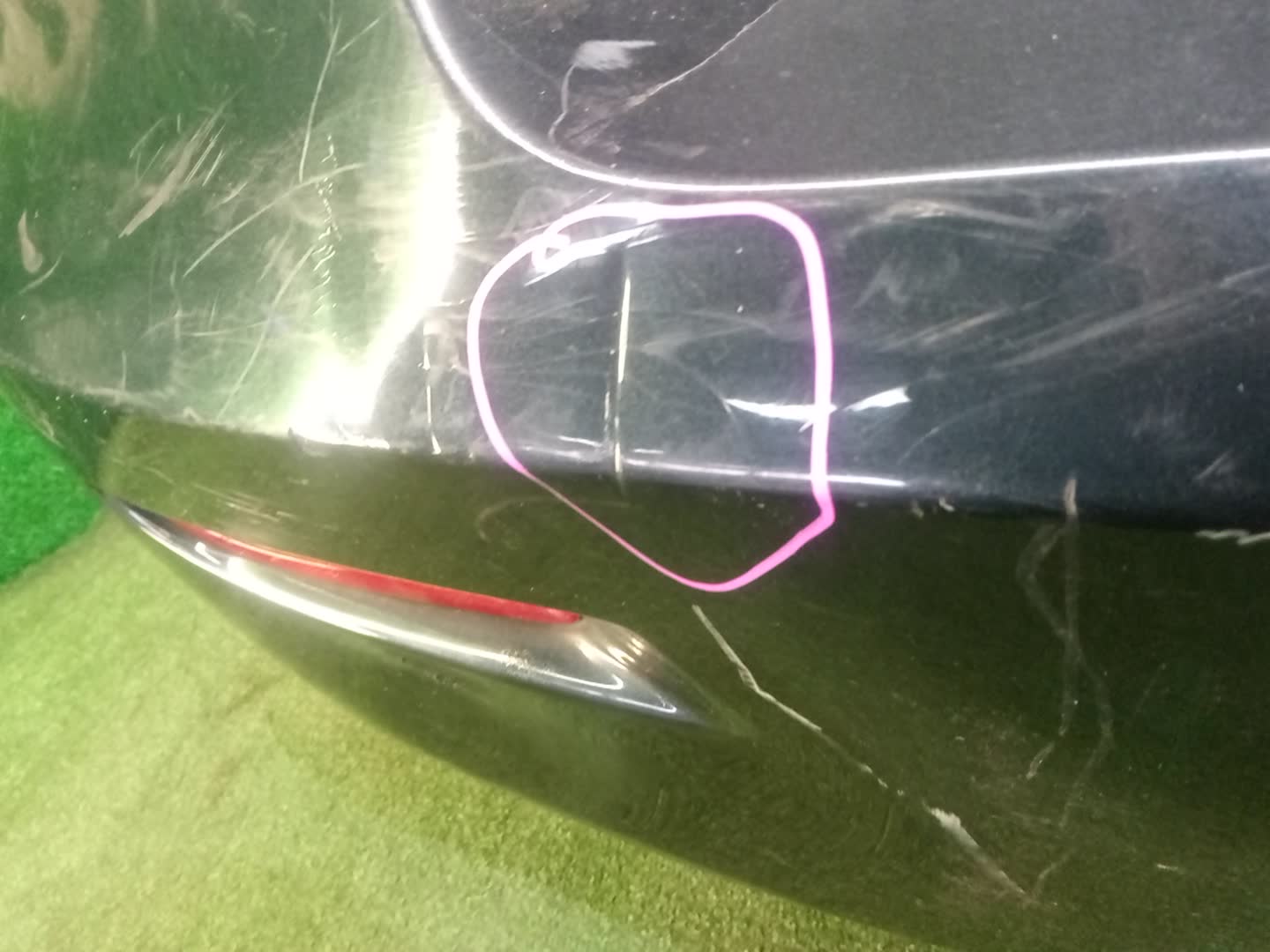Бампер задний MAZDA AXELA, MAZDA 3, 3 BK5P, BK3P, BKEP, BK SEDAN 4 ракурс