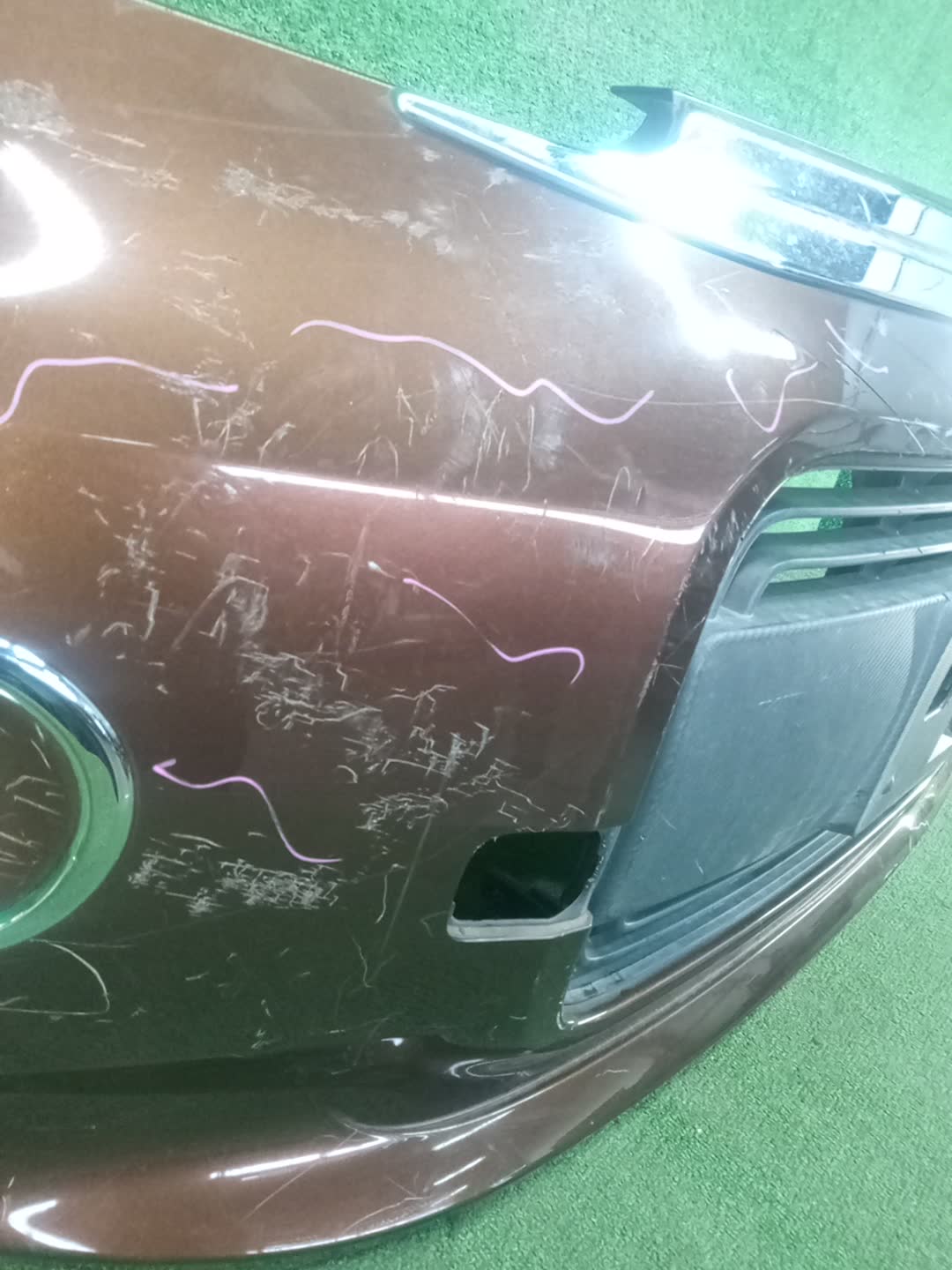 Бампер передний TOYOTA PORTE NCP141 83840 3 ракурс