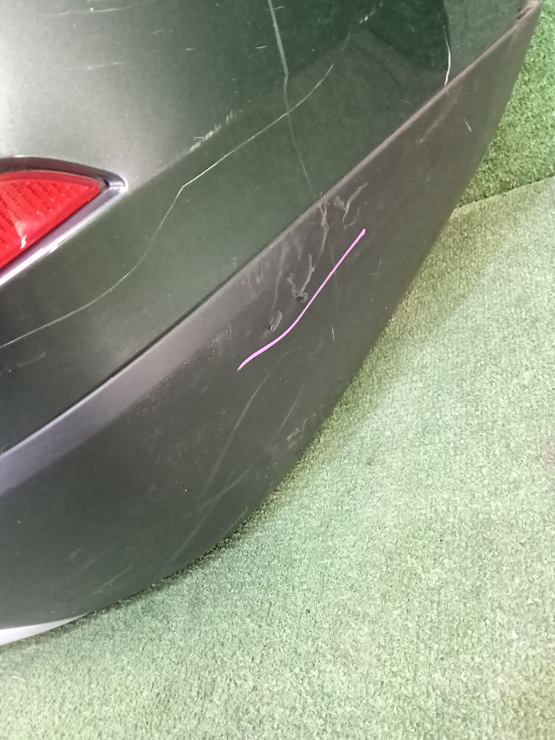Бампер задний BMW X1 E84 84432 4 ракурс