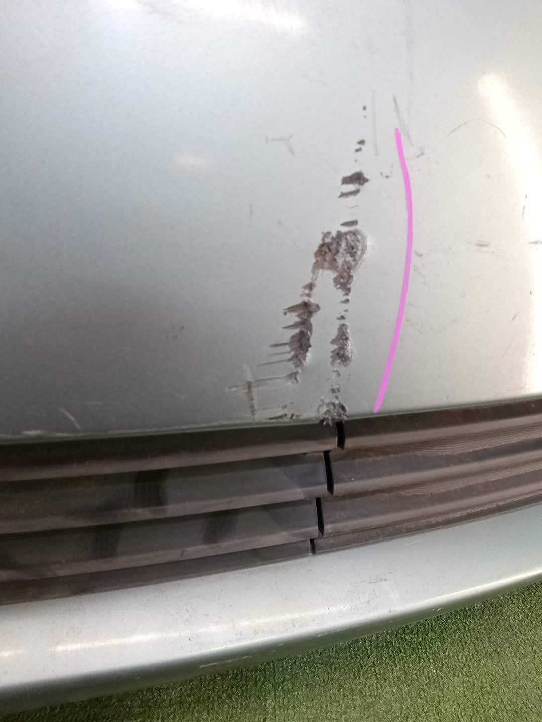 Бампер передний NISSAN WINGROAD Y11 84562 4 ракурс