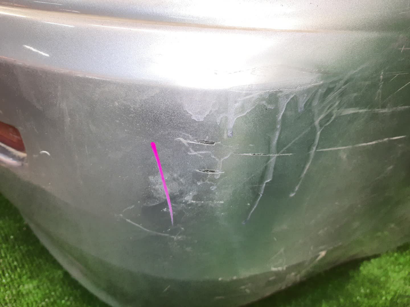 Бампер задний MITSUBISHI LANCER, GALANT FORTIS CY4A, CY2A, CY3A, CY6A 85206 3 ракурс