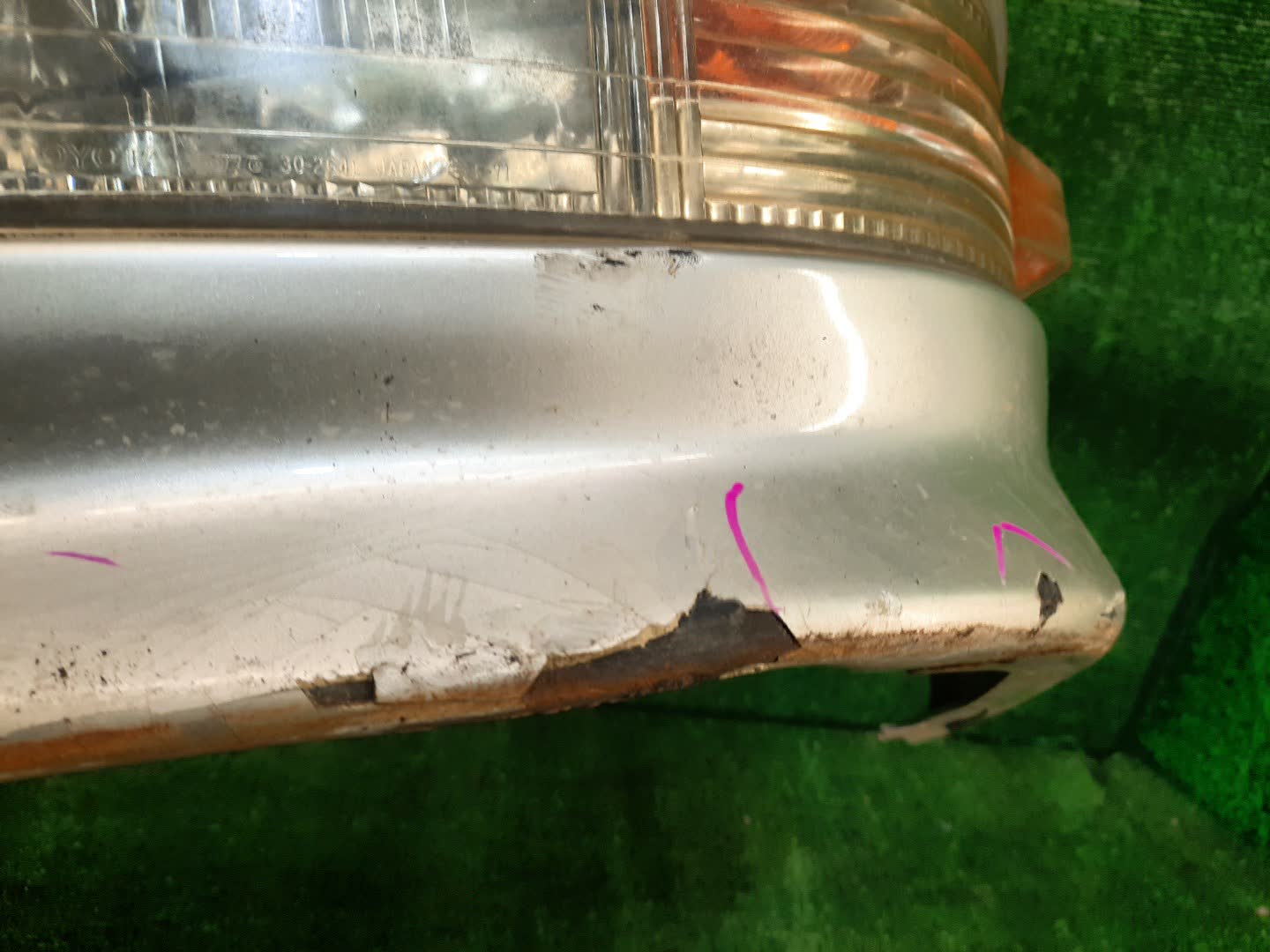Бампер передний TOYOTA CROWN JZS151, JZS155, GS151, LS151, JZS157, JZS153 86229 5 ракурс