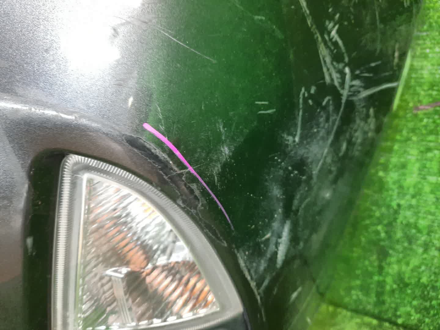 Бампер передний TOYOTA AQUA NHP10 0214 3 ракурс