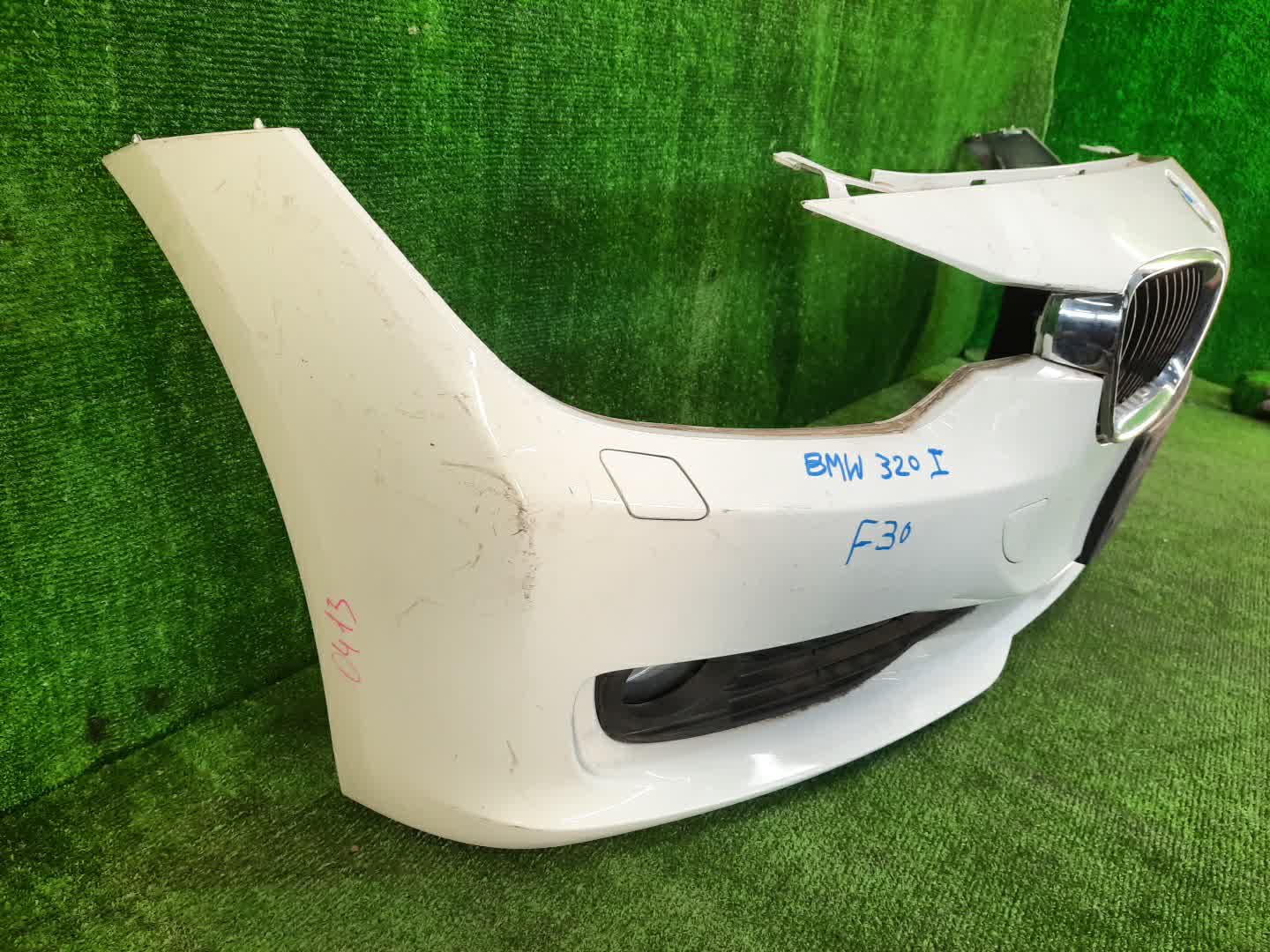 Бампер передний BMW 320d, 335i, 318d, 330d, 335d, 316d, 3-Series, 328i, 320i, 316i F30, F31 0413 3 ракурс