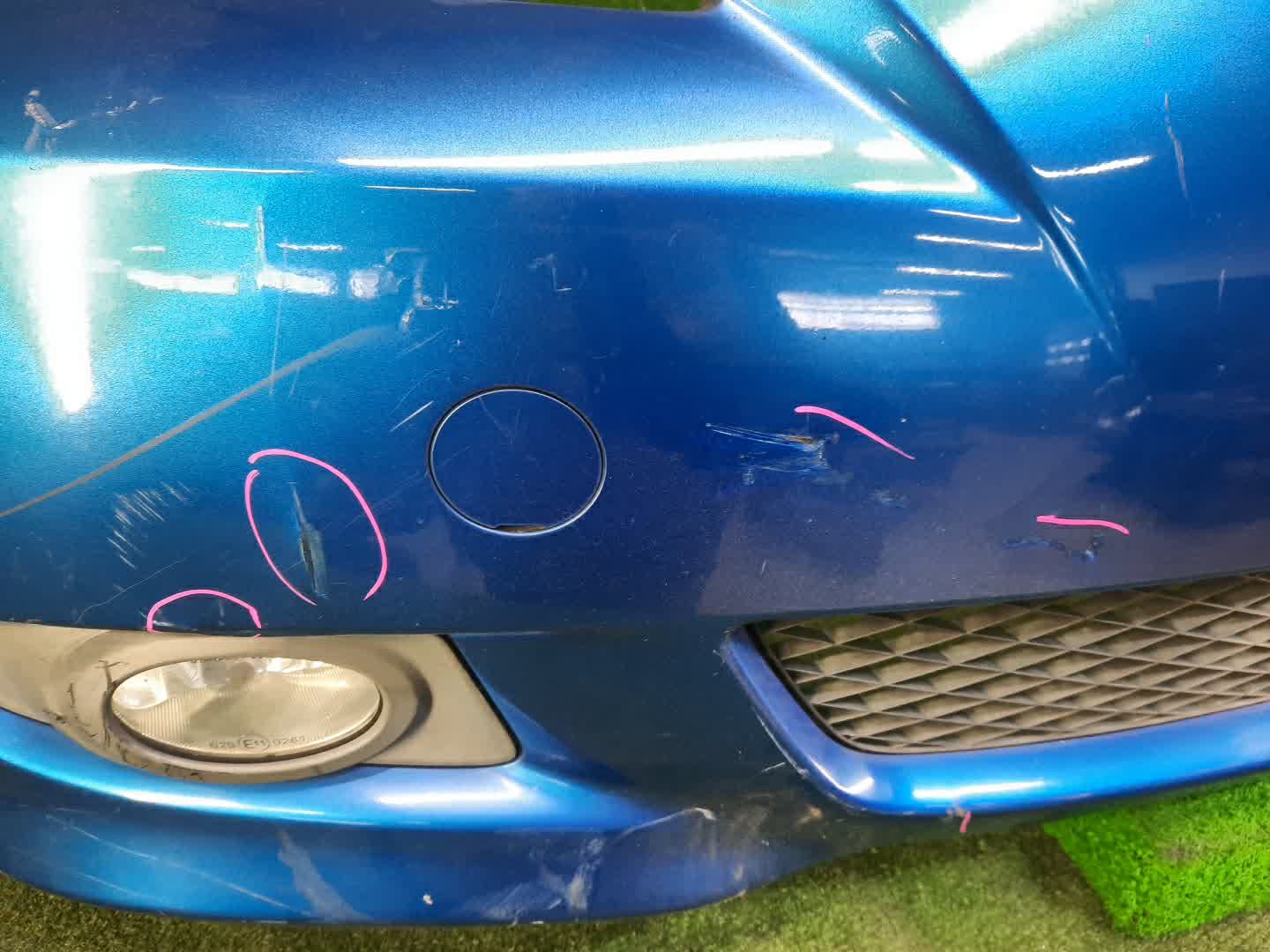 Бампер передний MAZDA AXELA, MAZDA 3, 3 BK5P, BK3P, BKEP, BK WAGON 3 ракурс