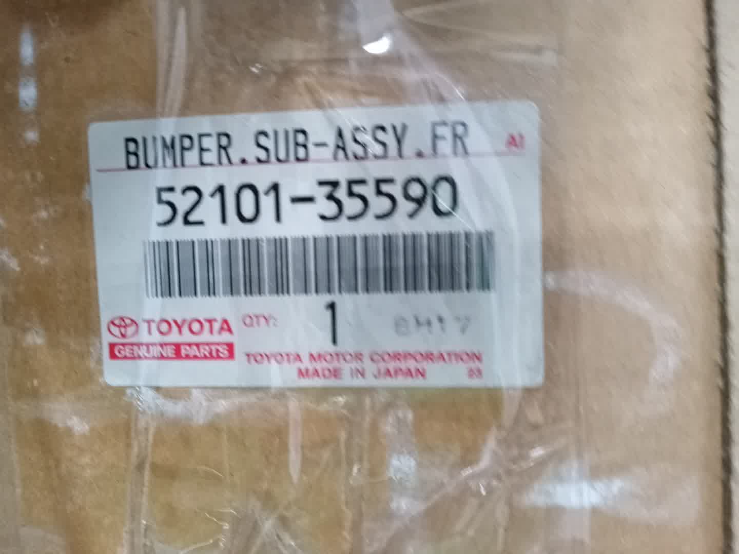 Бампер передний TOYOTA HILUX SURF RZN185W, VZN185W, KDN185W, KZN185W, KZN185G 52101-35590 4 ракурс