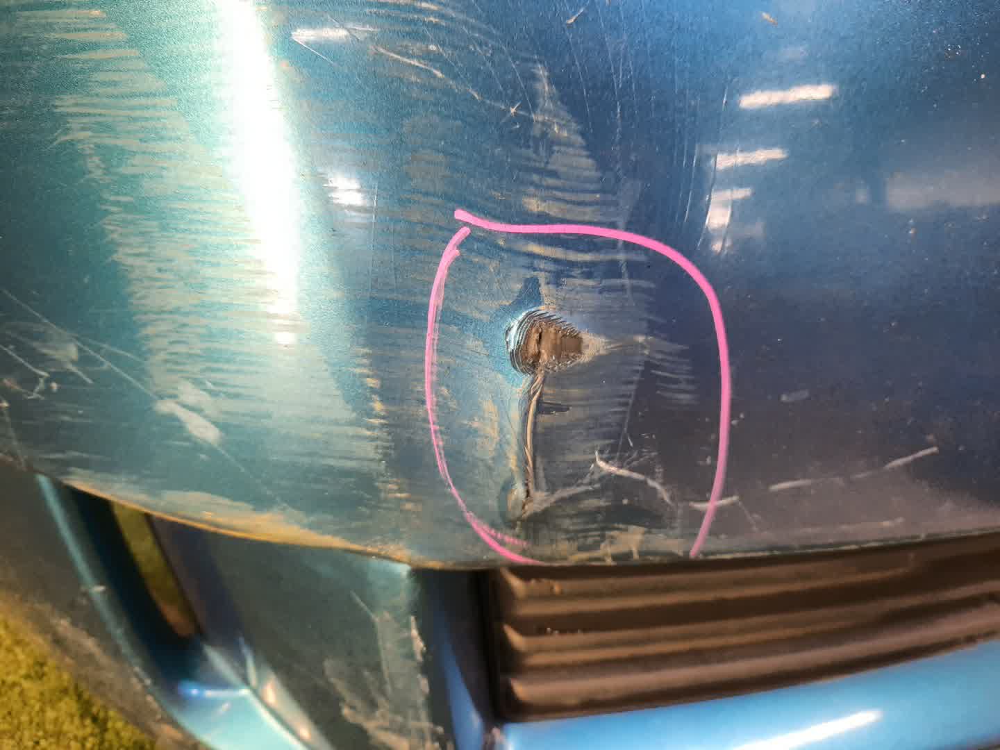 Бампер передний NISSAN WINGROAD Y11 0958 3 ракурс