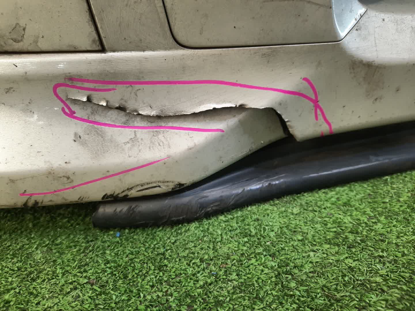 Бампер передний SUBARU IMPREZA WRX STI GVF 1563 4 ракурс