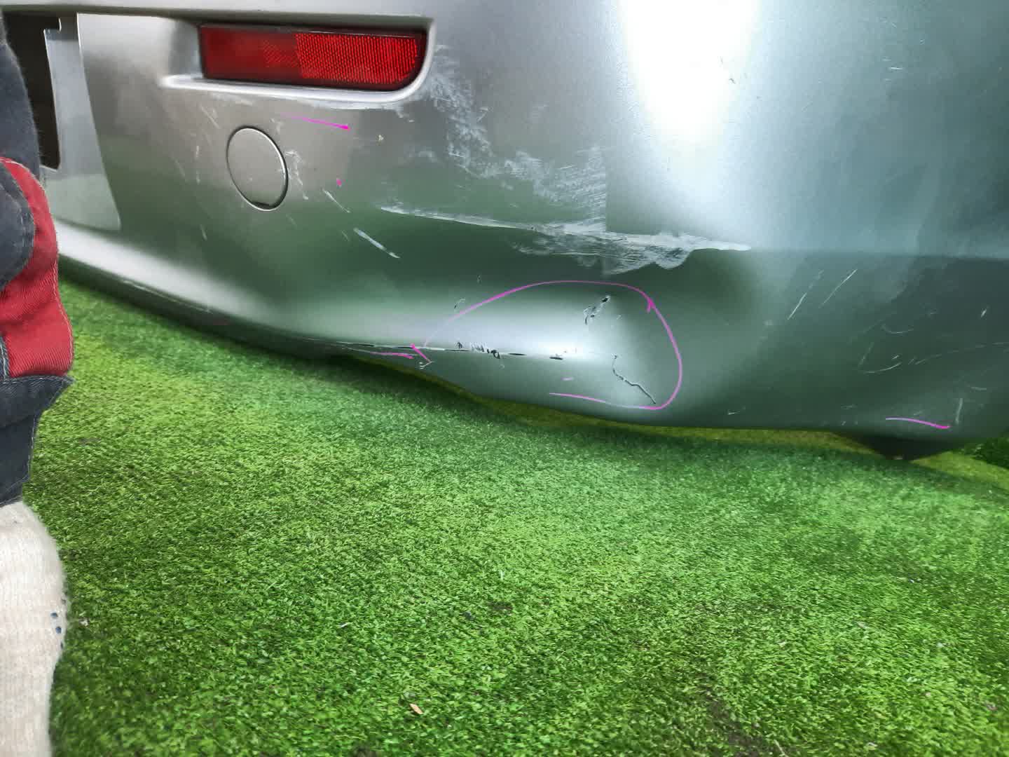 Бампер задний MITSUBISHI LANCER, GALANT FORTIS CY4A, CY2A, CY3A, CY6A 2496 5 ракурс