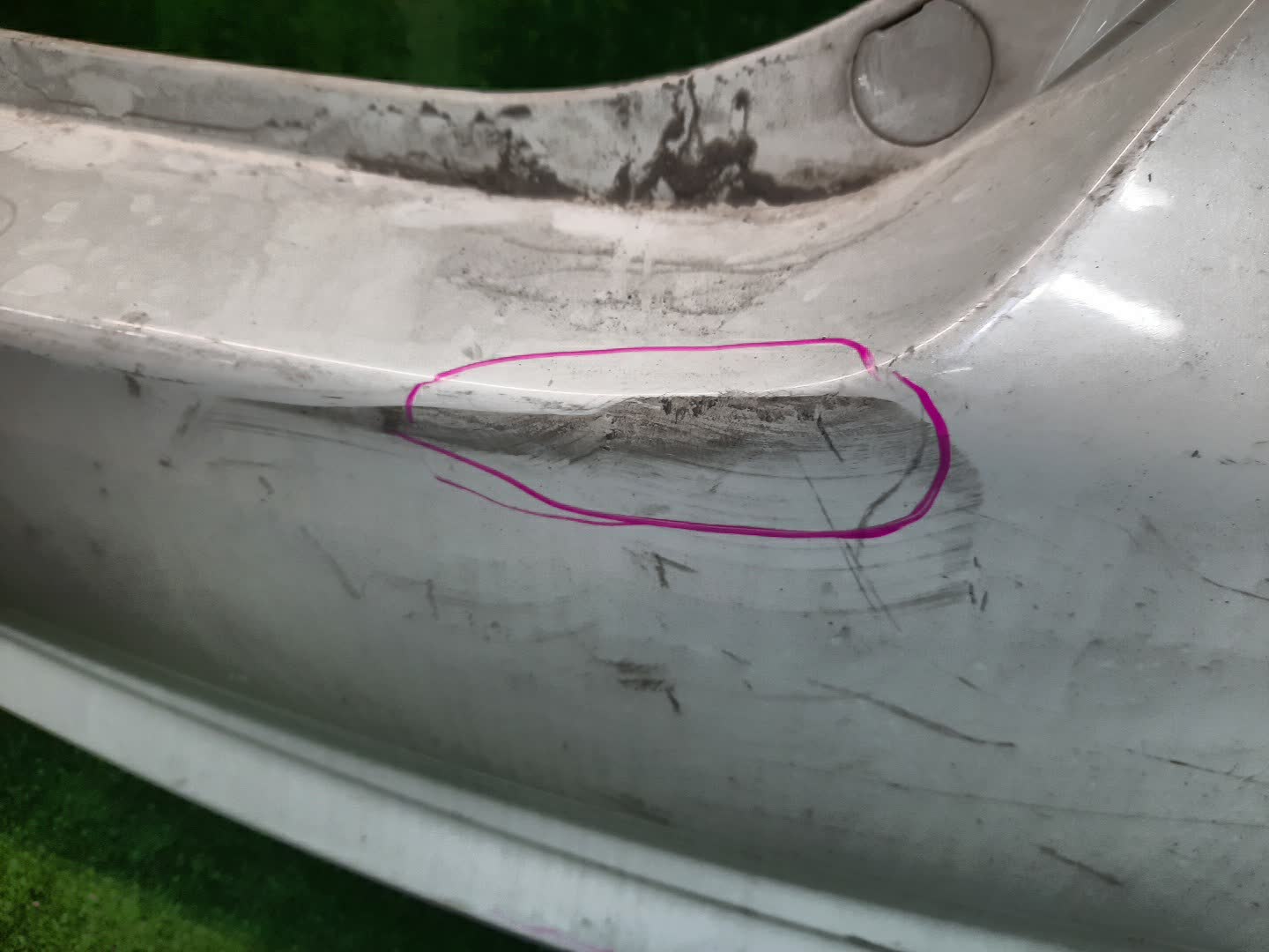 Бампер задний HONDA ODYSSEY RA6, RA8, RA7, RA9 3356 3 ракурс
