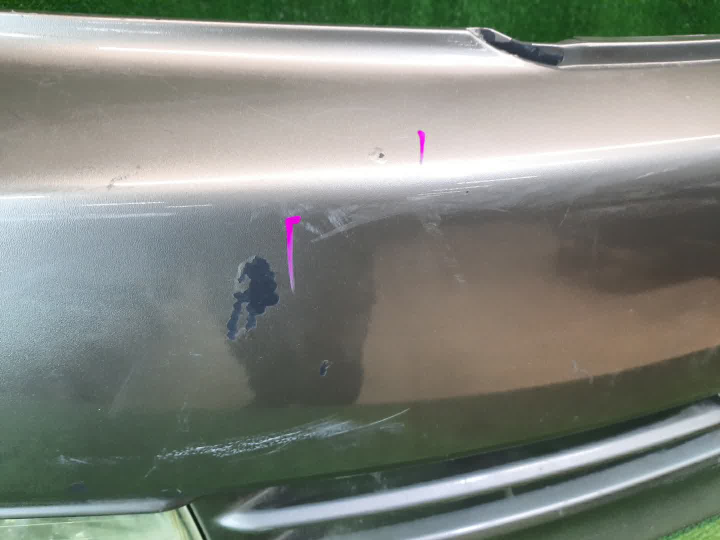 Бампер передний TOYOTA GRAND HIACE VCH10W, KCH10W, VCH16W, KCH16W, KCH11W 3617 3 ракурс
