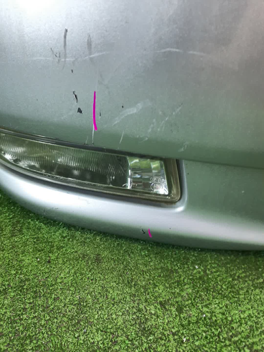 Бампер передний TOYOTA ALLEX, COROLLA RUNX ZZE124, NZE121, ZZE122, ZZE123, NZE124 5164 5 ракурс