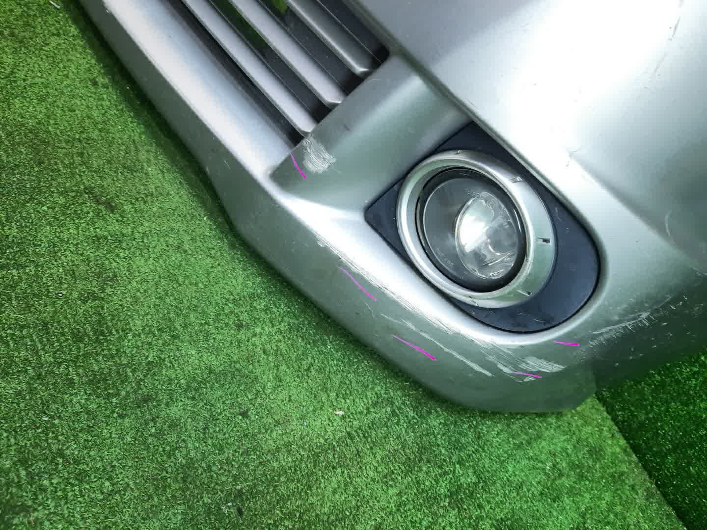 Бампер передний NISSAN WINGROAD Y11 5526 5 ракурс