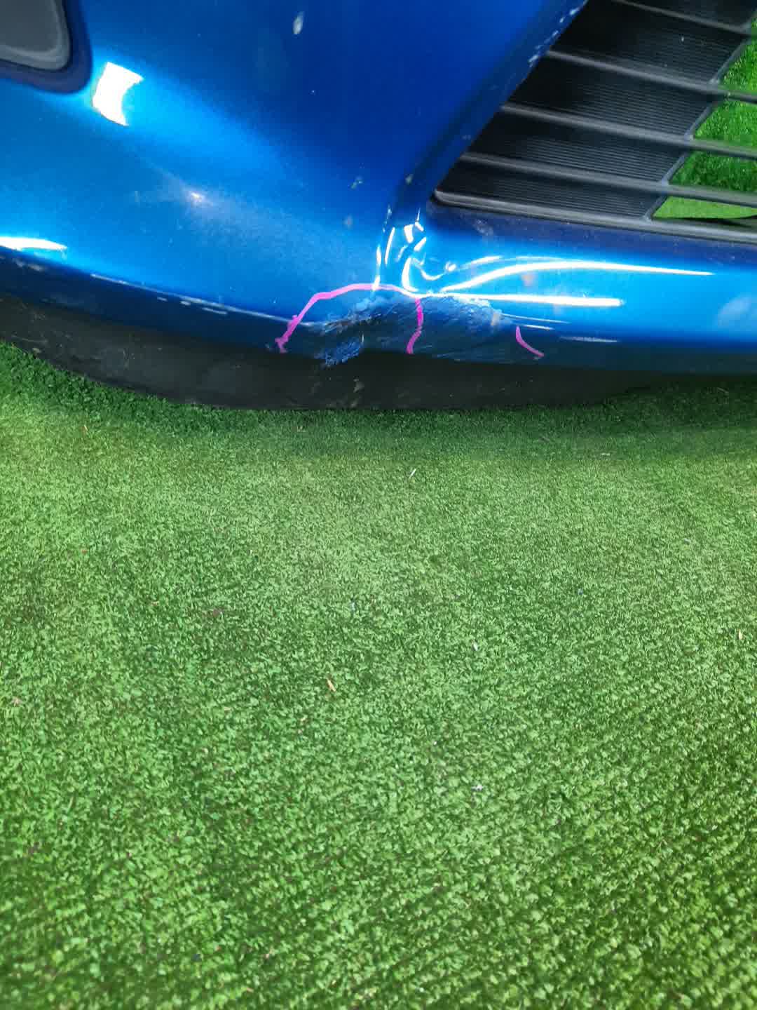 Бампер передний TOYOTA AQUA NHP10 5538 3 ракурс