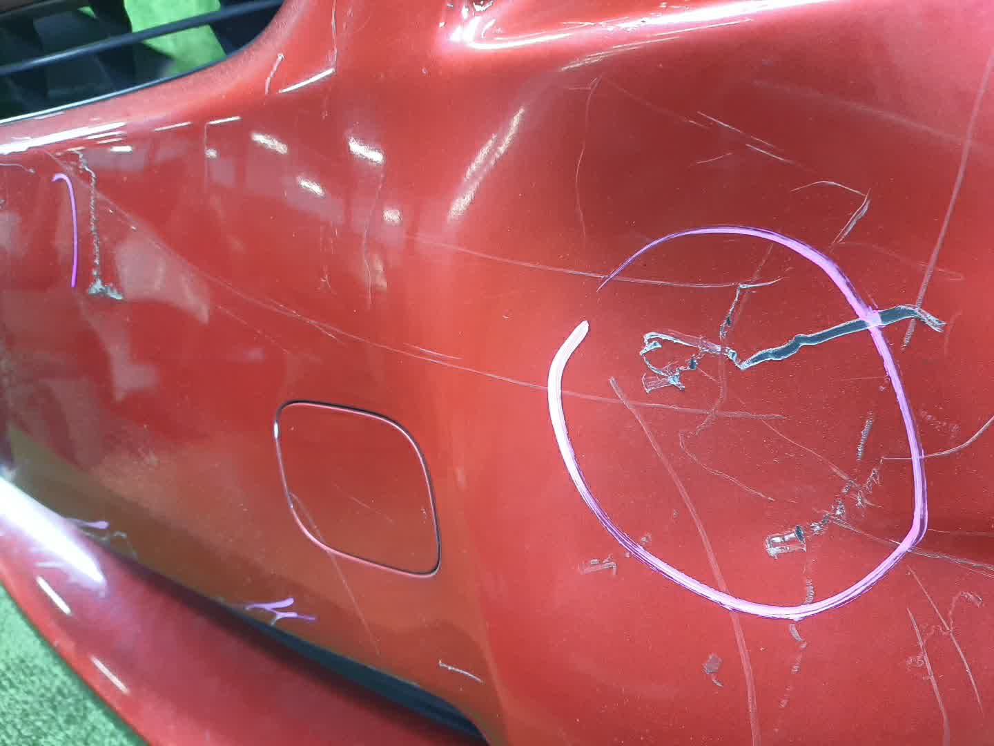 Бампер передний TOYOTA PRIUS ZVW30 5854 4 ракурс