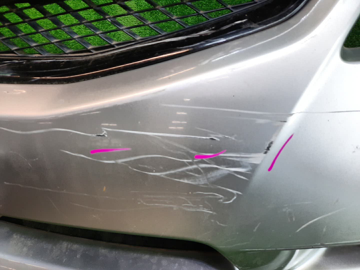 Бампер передний HONDA CIVIC FD2, FD1, FD3 5873 4 ракурс