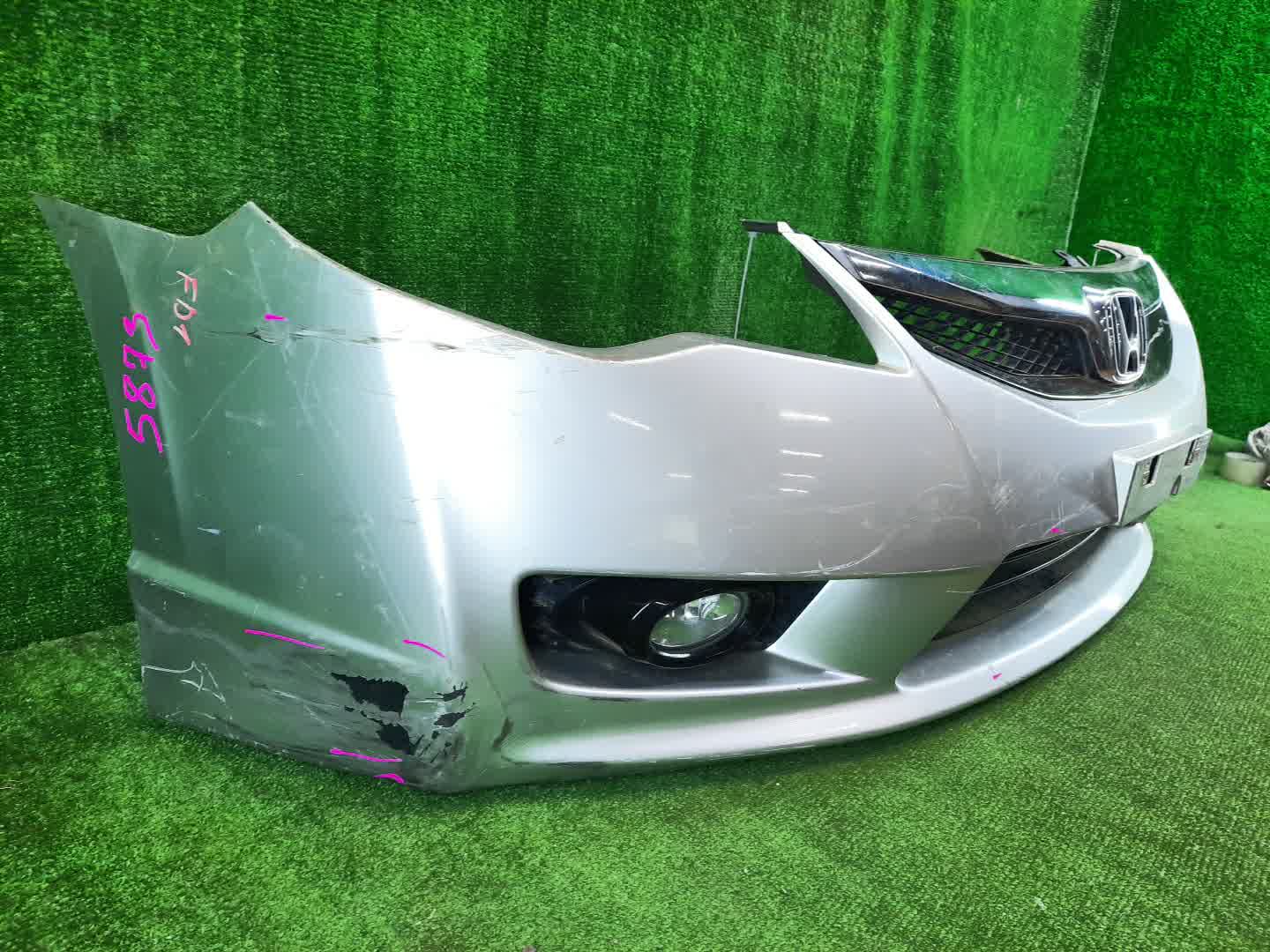 Бампер передний HONDA CIVIC FD2, FD1, FD3 5873 5 ракурс