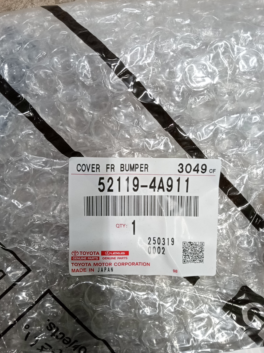 Бампер передний TOYOTA RAV4 ASA42 52119-4A911 5 ракурс