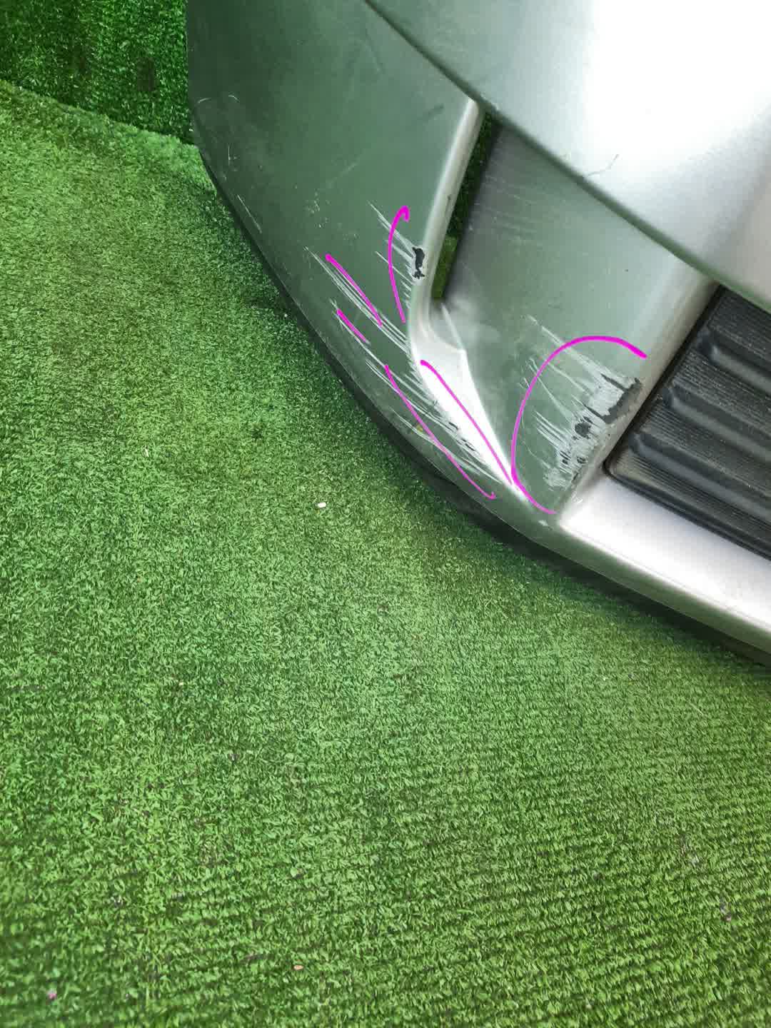 Бампер передний NISSAN WINGROAD Y11 7259 3 ракурс