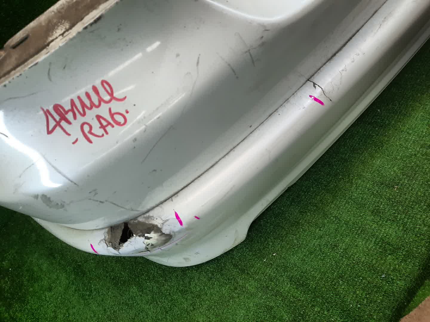 Бампер задний HONDA ODYSSEY RA6, RA8, RA7, RA9 7369 3 ракурс