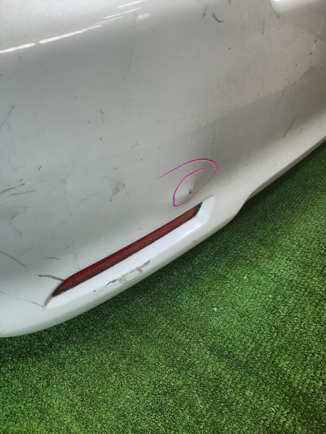 Бампер задний TOYOTA ALLION ZZT240, NZT240, AZT240, ZZT245 7596 4 ракурс