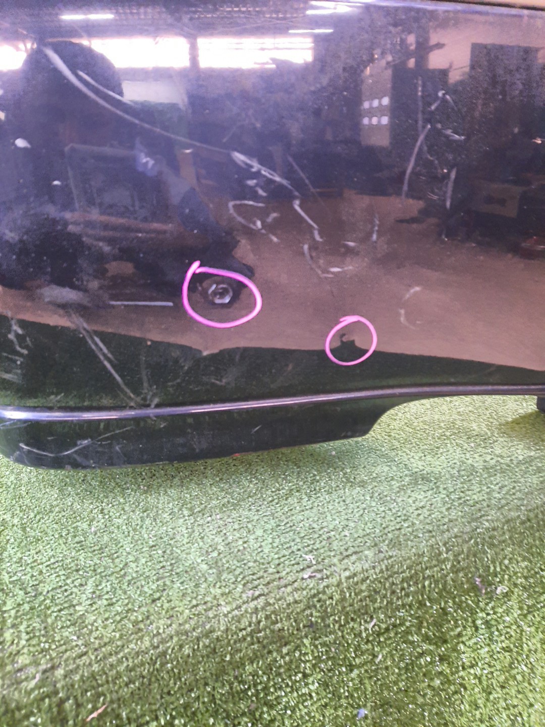 Бампер задний NISSAN CIMA Y33 7602 3 ракурс