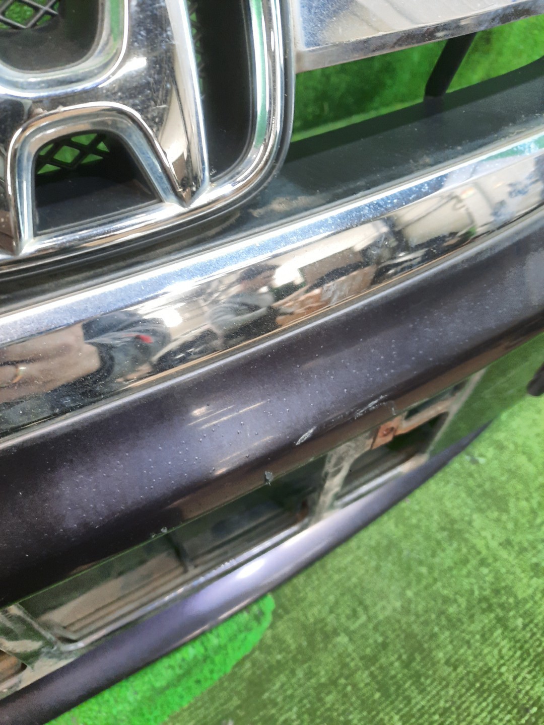 Бампер передний HONDA EDIX, FR-V BE1, BE2, BE3, BE4, BE8, BE3, BE1, BE2, BE4, BE8 7695 4 ракурс