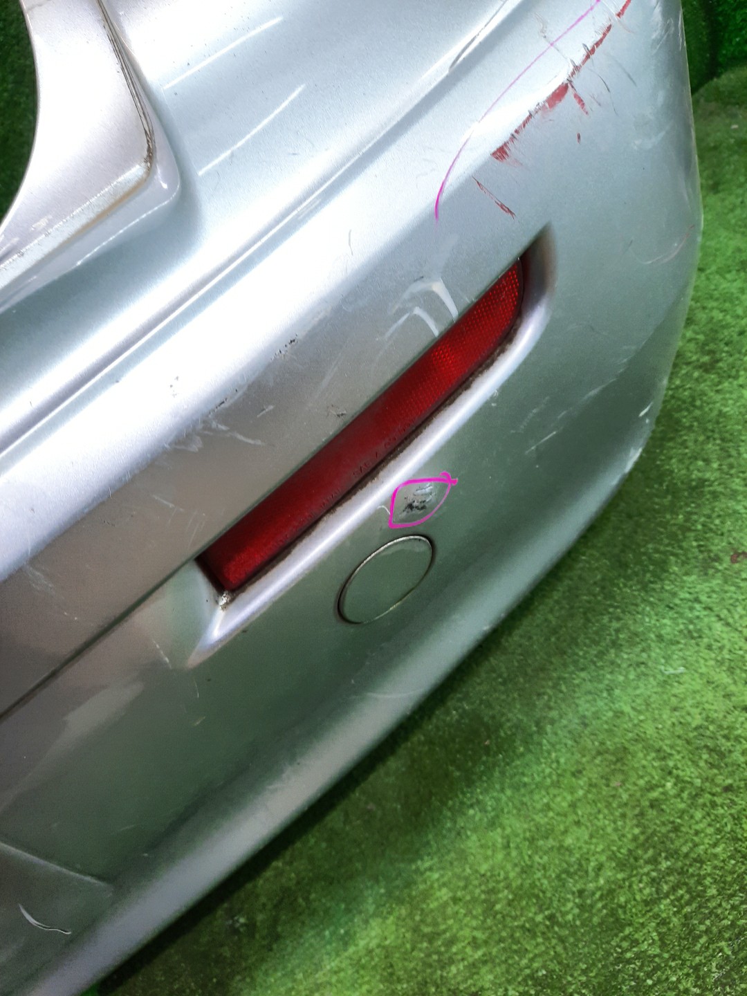 Бампер задний MITSUBISHI LANCER, GALANT FORTIS CY4A, CY2A, CY3A, CY6A 7757 4 ракурс