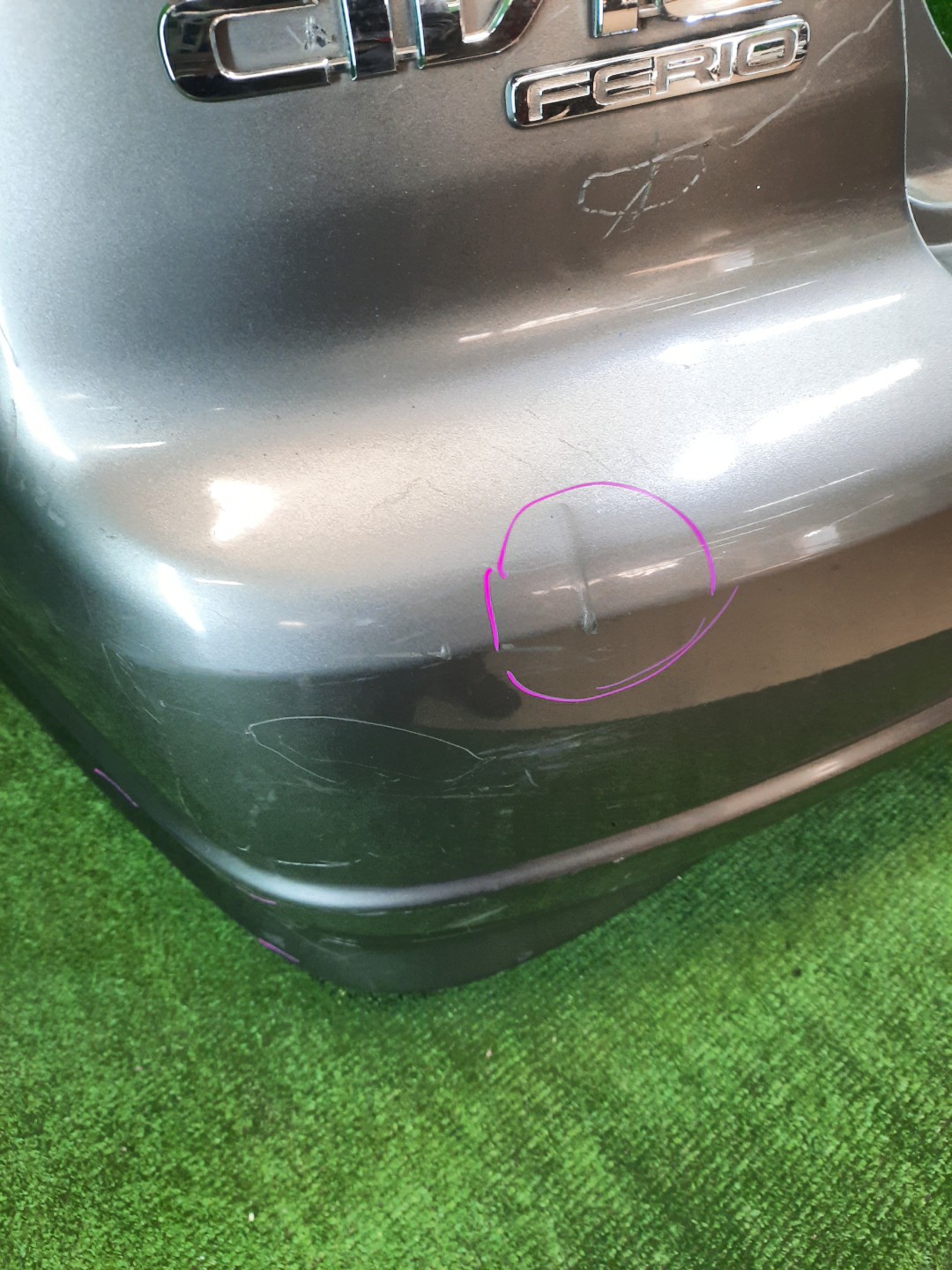 Бампер задний HONDA CIVIC, CIVIC FERIO ES1, ES2, ES3, ES9, ET2 7778 3 ракурс