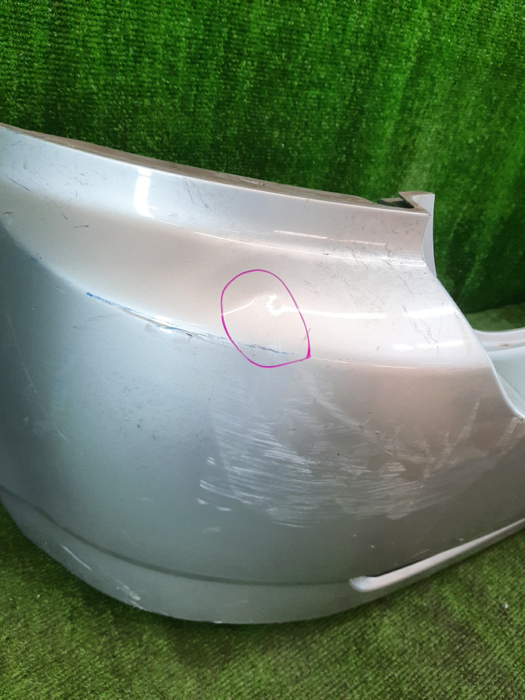 Бампер задний TOYOTA ALLEX, COROLLA RUNX ZZE124, NZE121, ZZE122, ZZE123, NZE124 7798 3 ракурс