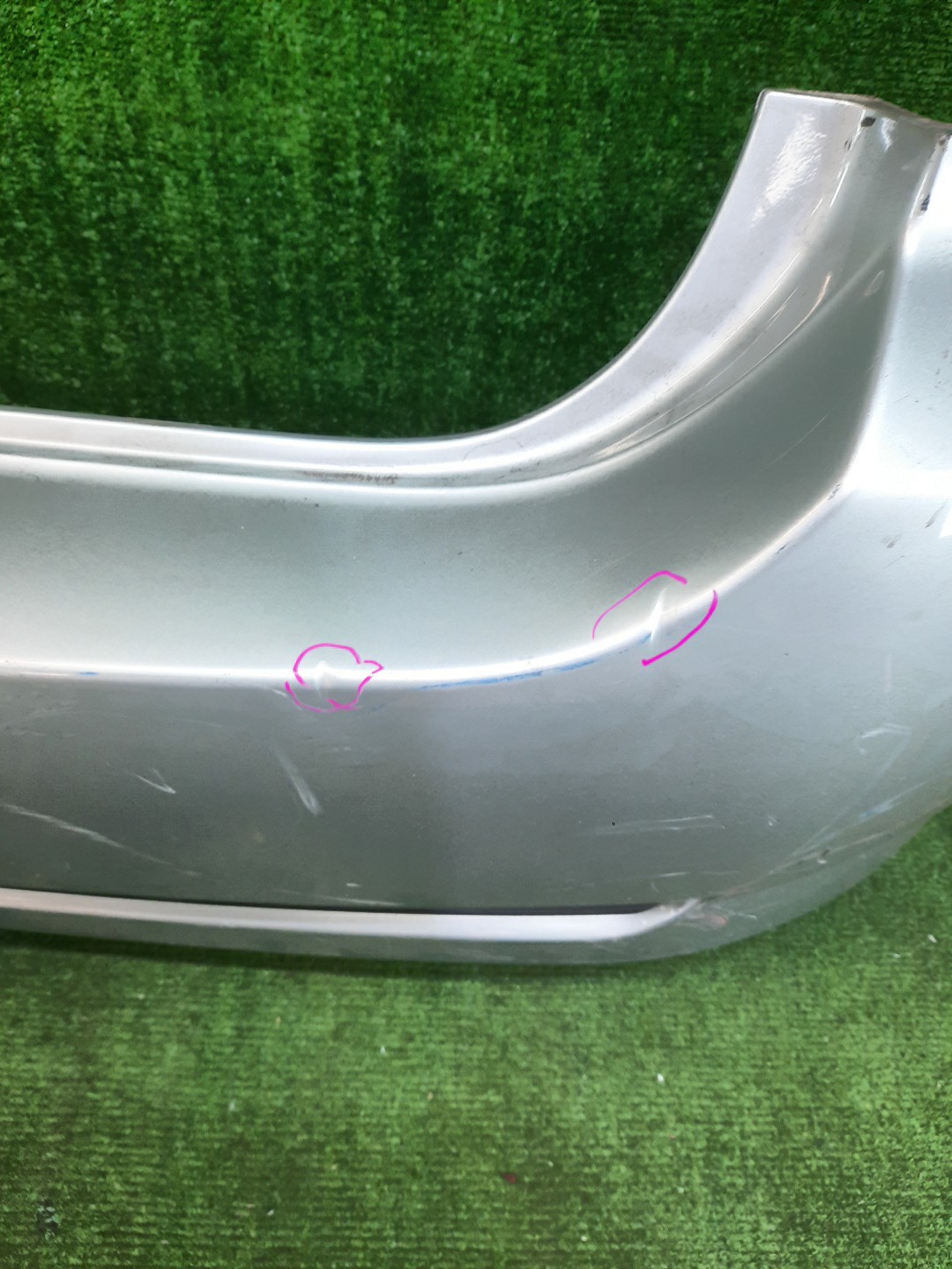 Бампер задний TOYOTA ALLEX, COROLLA RUNX ZZE124, NZE121, ZZE122, ZZE123, NZE124 7798 4 ракурс