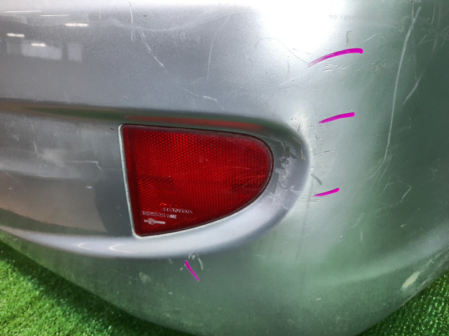 Бампер задний HONDA CIVIC EU3, EU1, EU4, EU2 8032 5 ракурс
