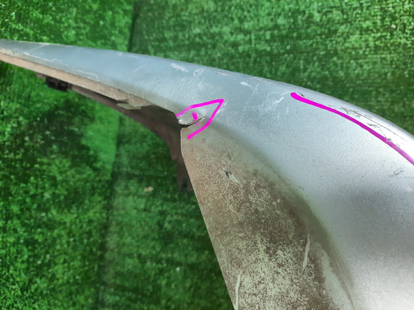 Бампер передний TOYOTA SPRINTER AE111, AE114, AE110, EE111, CE110, CE114 8522 5 ракурс