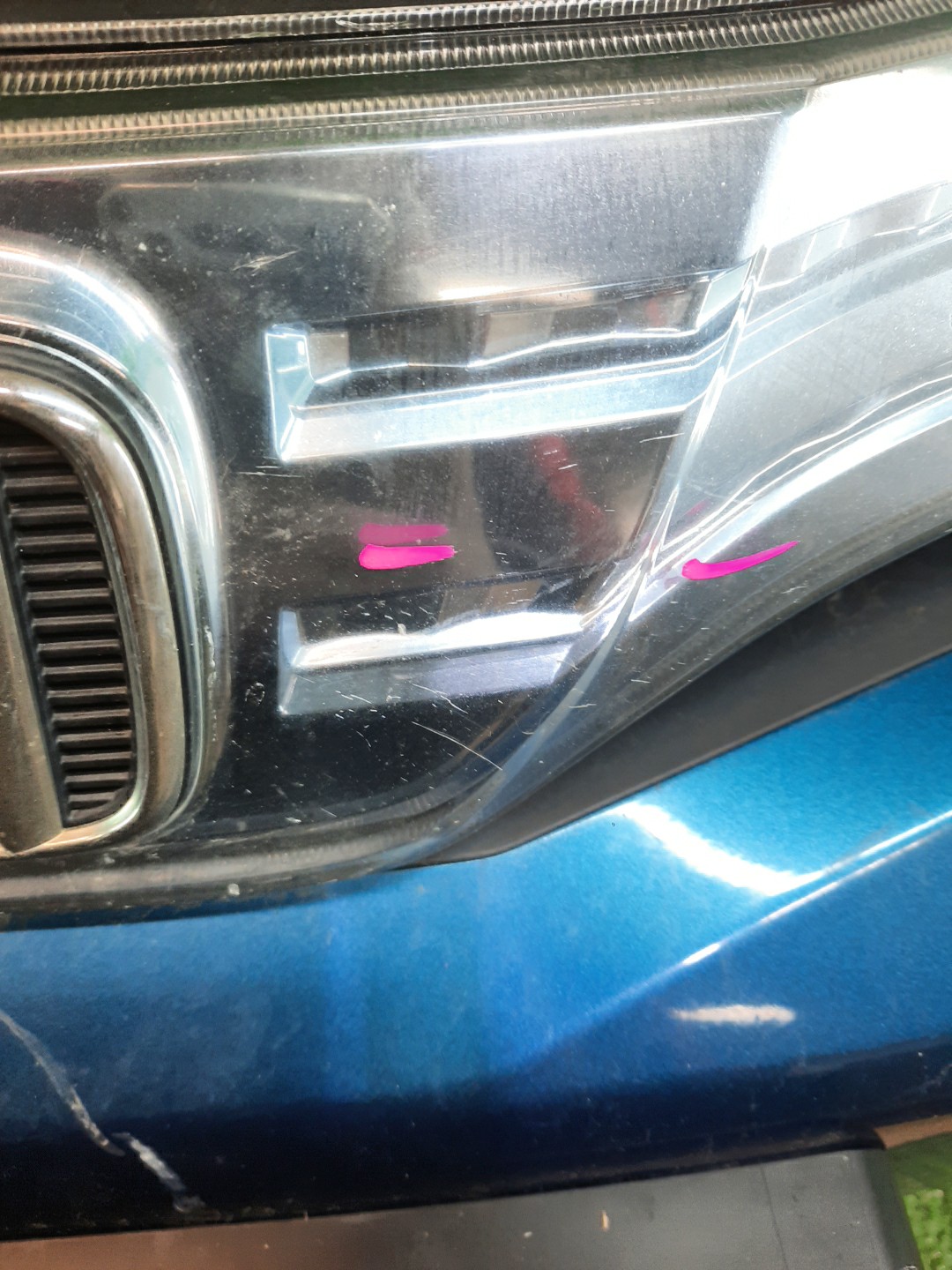 Бампер передний HONDA FIT SHUTTLE GG7, GG8, GP2 8587 4 ракурс