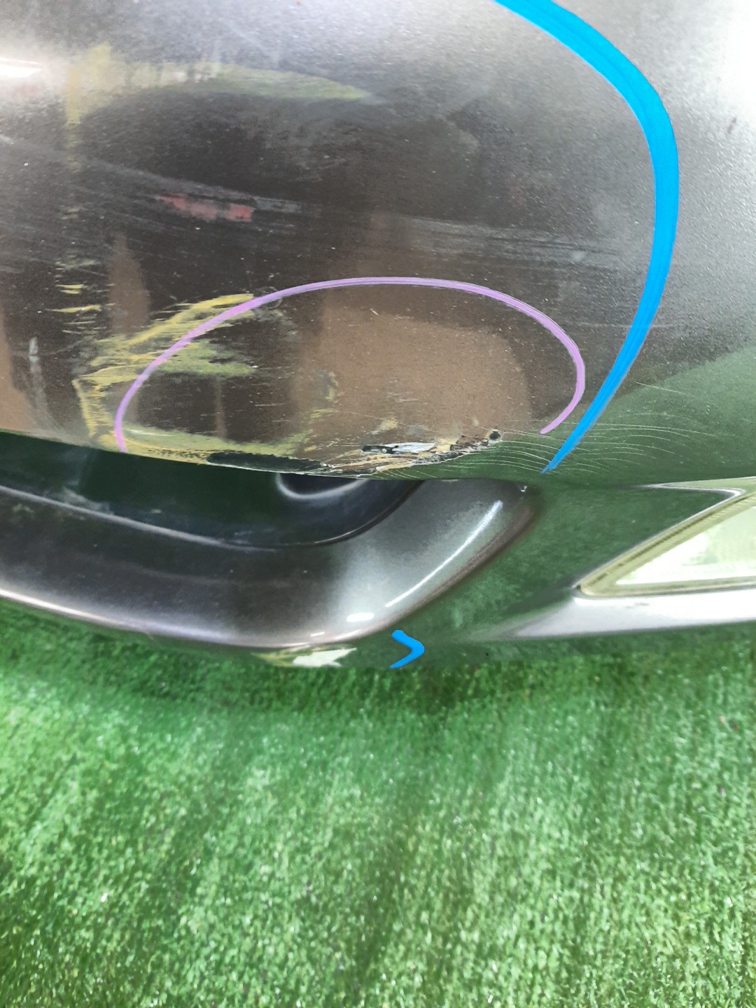 Бампер передний HONDA INSPIRE UC1 8821 4 ракурс Бампер передний HONDA INSPIRE UC1 8821 4 ракурс