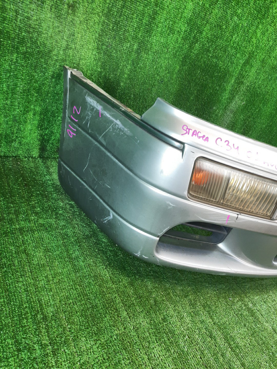 Бампер передний NISSAN STAGEA WHC34, WGNC34, WGC34 9112 2 ракурс