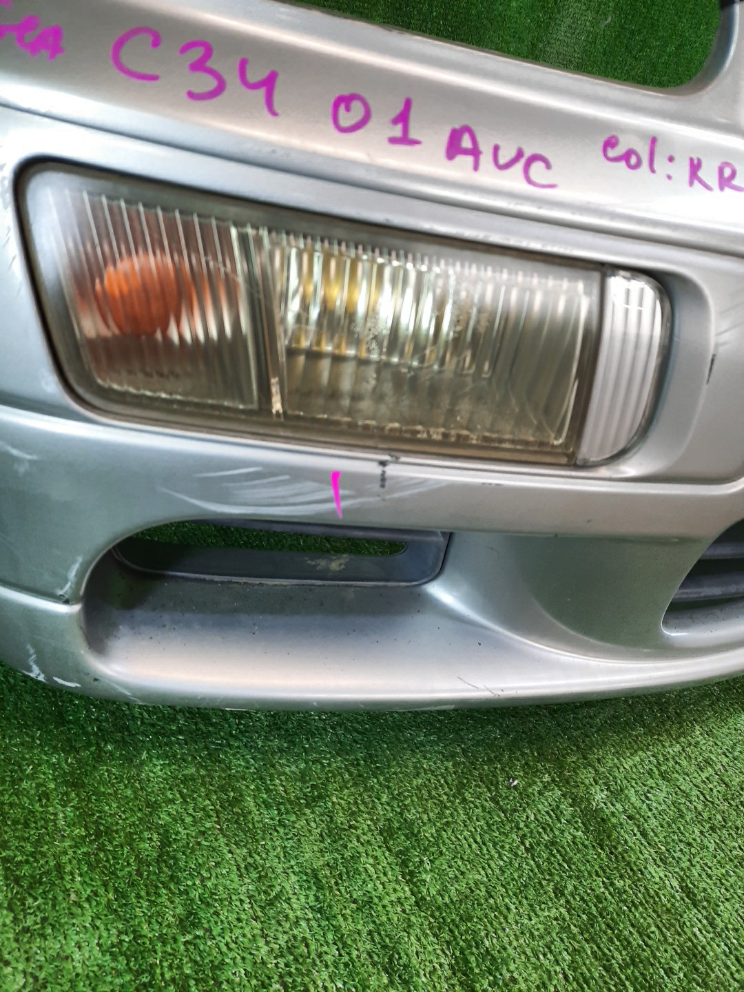 Бампер передний NISSAN STAGEA WHC34, WGNC34, WGC34 9112 4 ракурс