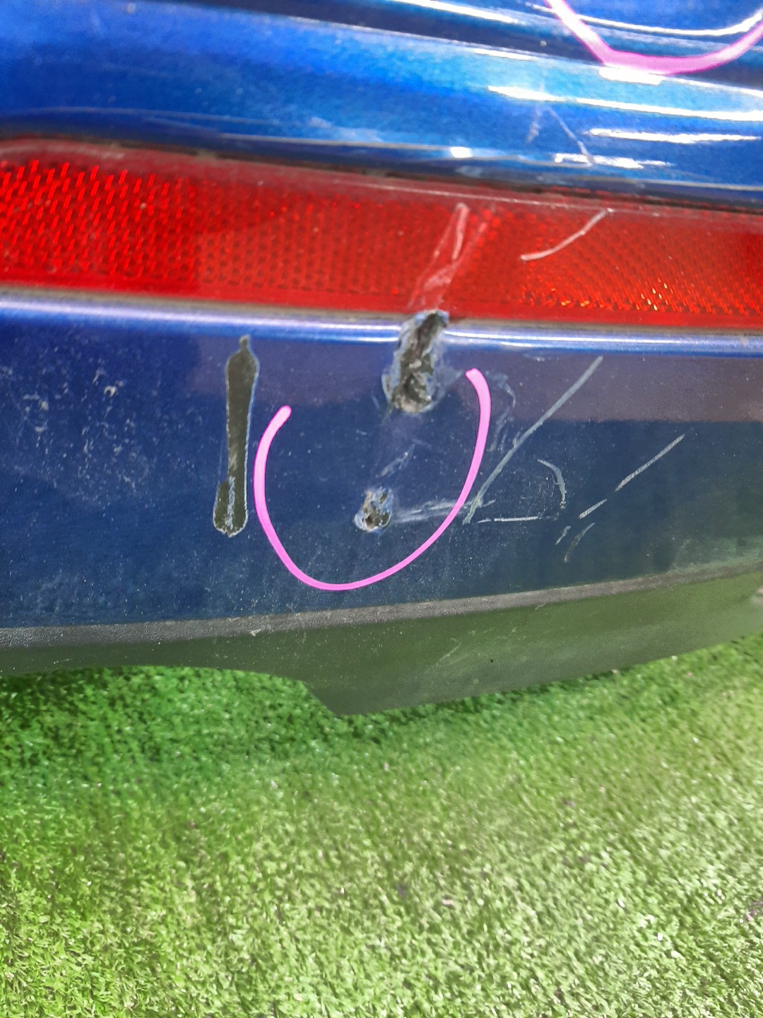 Бампер задний MAZDA AXELA, MAZDA 3, 3 BK5P, BK3P, BKEP, BK WAGON 5 ракурс